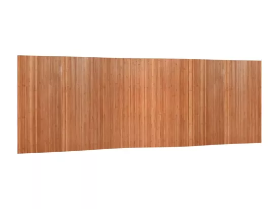 Cloison de séparation marron 165x600 cm bambou