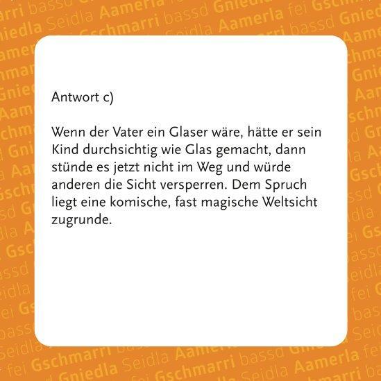 Gräschkurs Fränkisch - Das Quiz (Spiel)