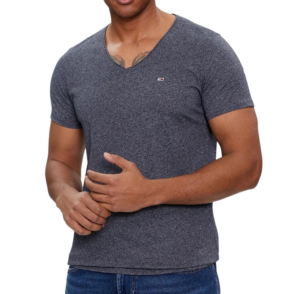 Tommy Hilfiger T-shirt Marine Homme Tommy Hilfiger Jaspe