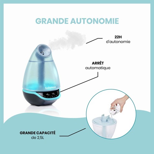 Hygro(+) Humidificateur à vapeur froide - BABYMOOV