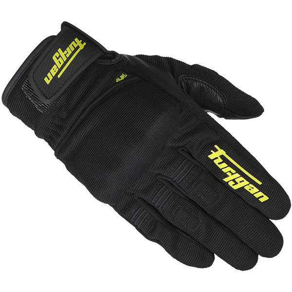 Furygan - Gants Jet D3O® Noir / Jaune fluo