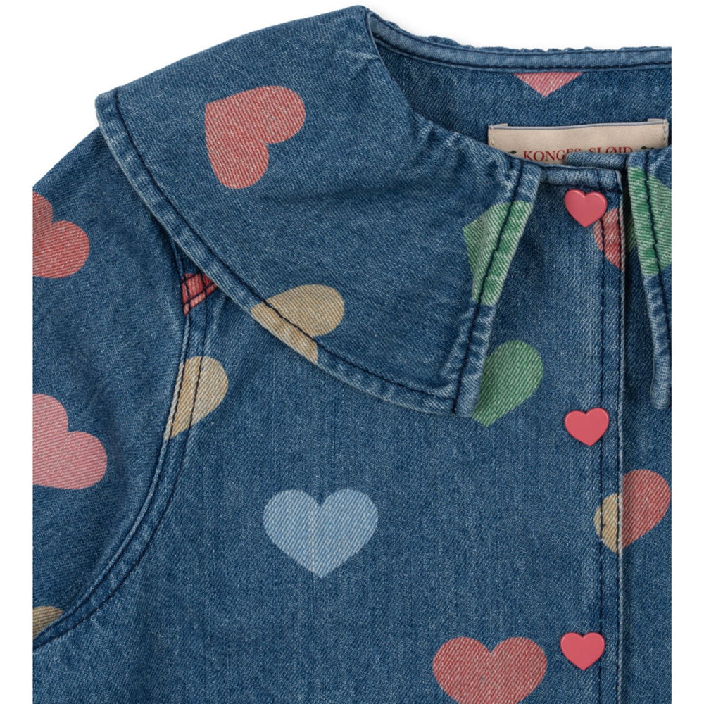 Køb Konges Sløjd Bon Coeur Coloré Magot Denim Skjorte GOTS
