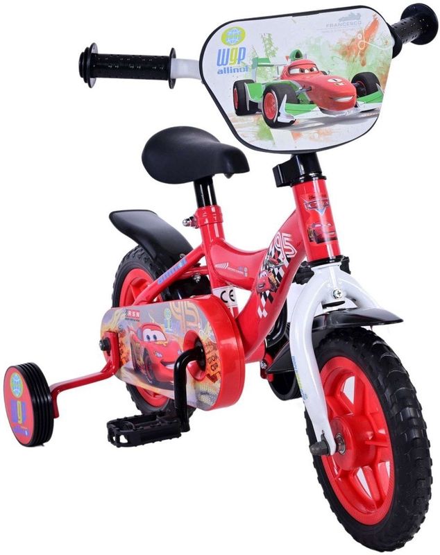 Disney - Cars - Kinderfiets - Rood - 10 inch