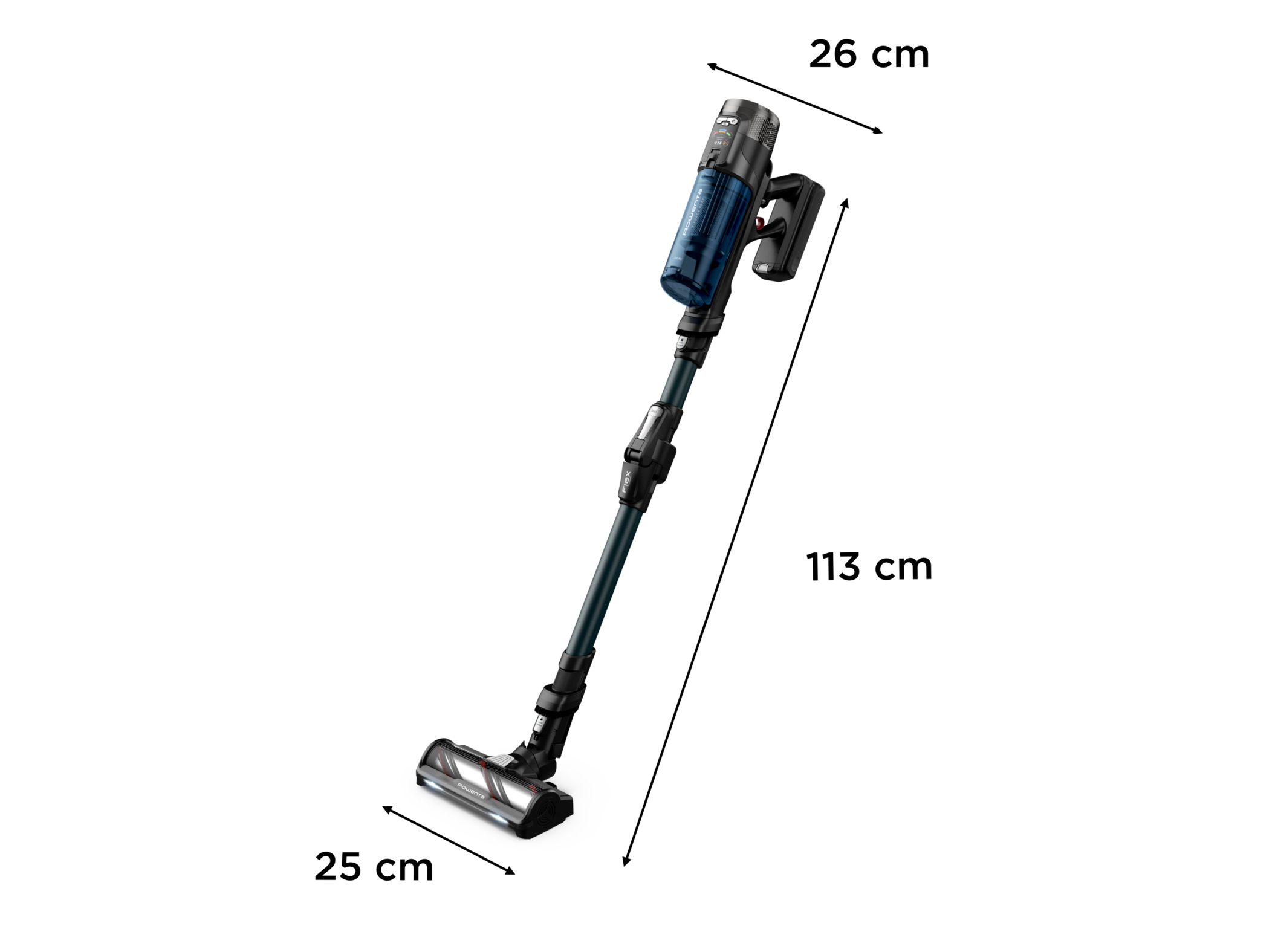ASPIRADOR VERTICAL ROWENTA RH9AD1WO X-FORCE 13.60 AN AQUA