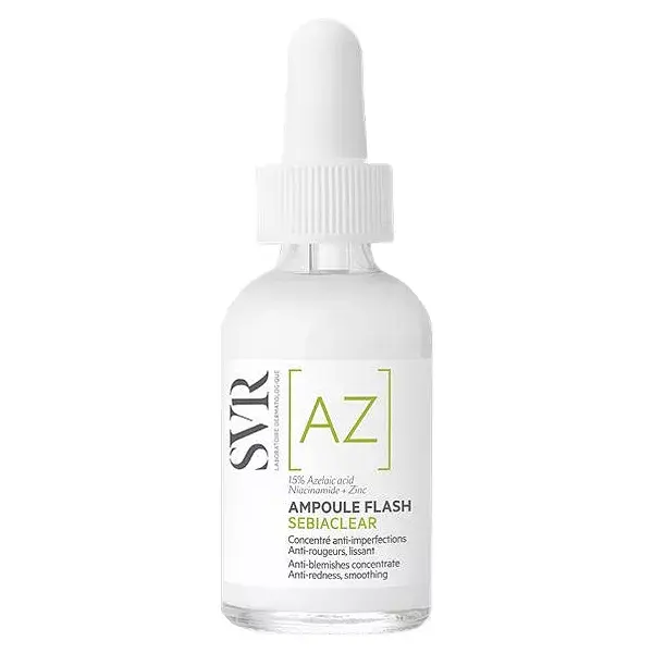 SVR SEBIACLEAR AMPOULE FLASH Anti-Imperfections Anti-Rougeurs Lissante 30ML