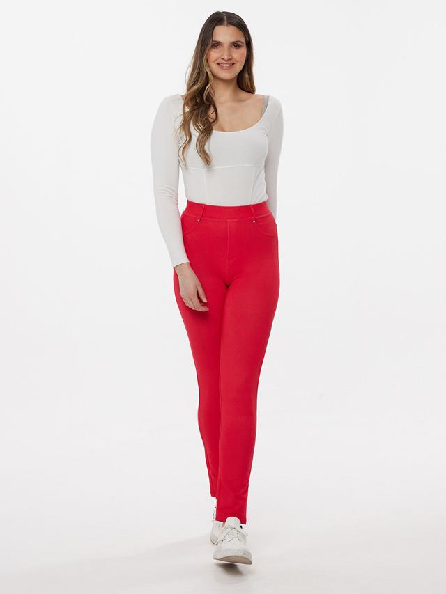 Jeggings in Jeansoptik