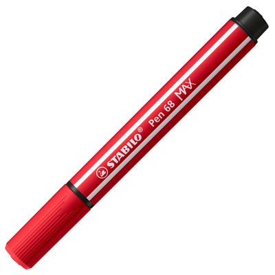 STABILO - Feutre de dessin pointe large biseautée - rouge