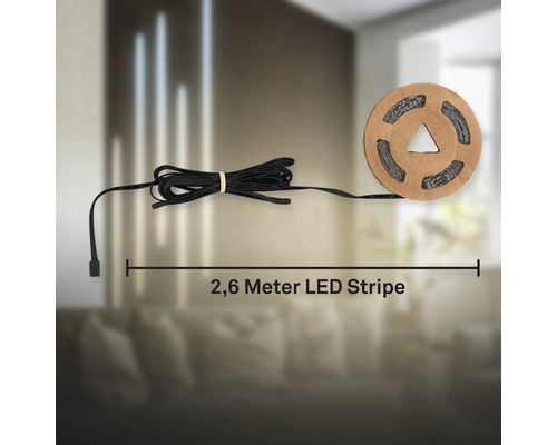 Pimp je Panel LED Strip Verlengset 500 lm 3000 K CCT Verstelbaar Wit 2,6 m 230V Geschikt voor Akoestische Panelen