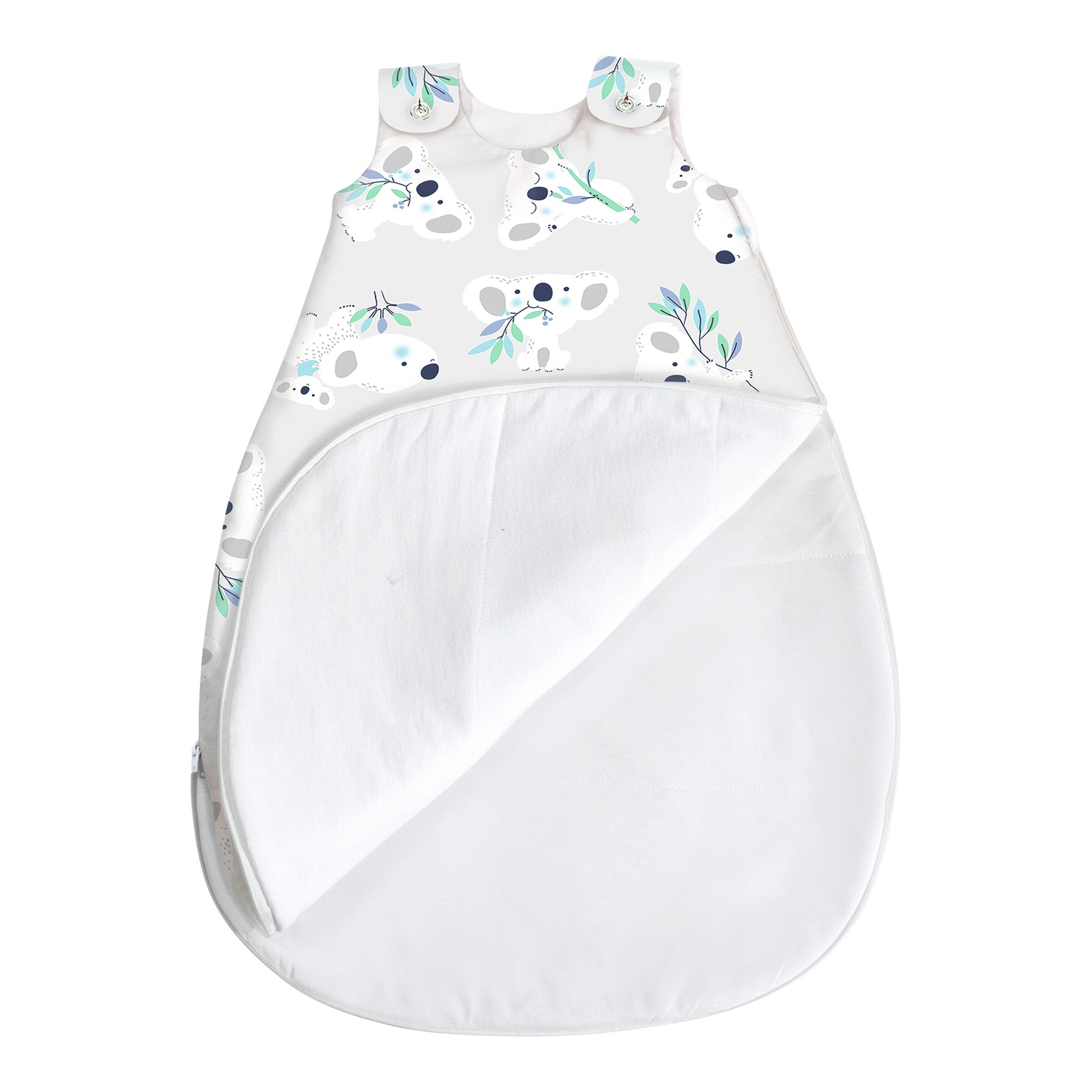 BORNINO HOME Ganzjahresschlafsack 2.5 TOG grau / Baby Koala