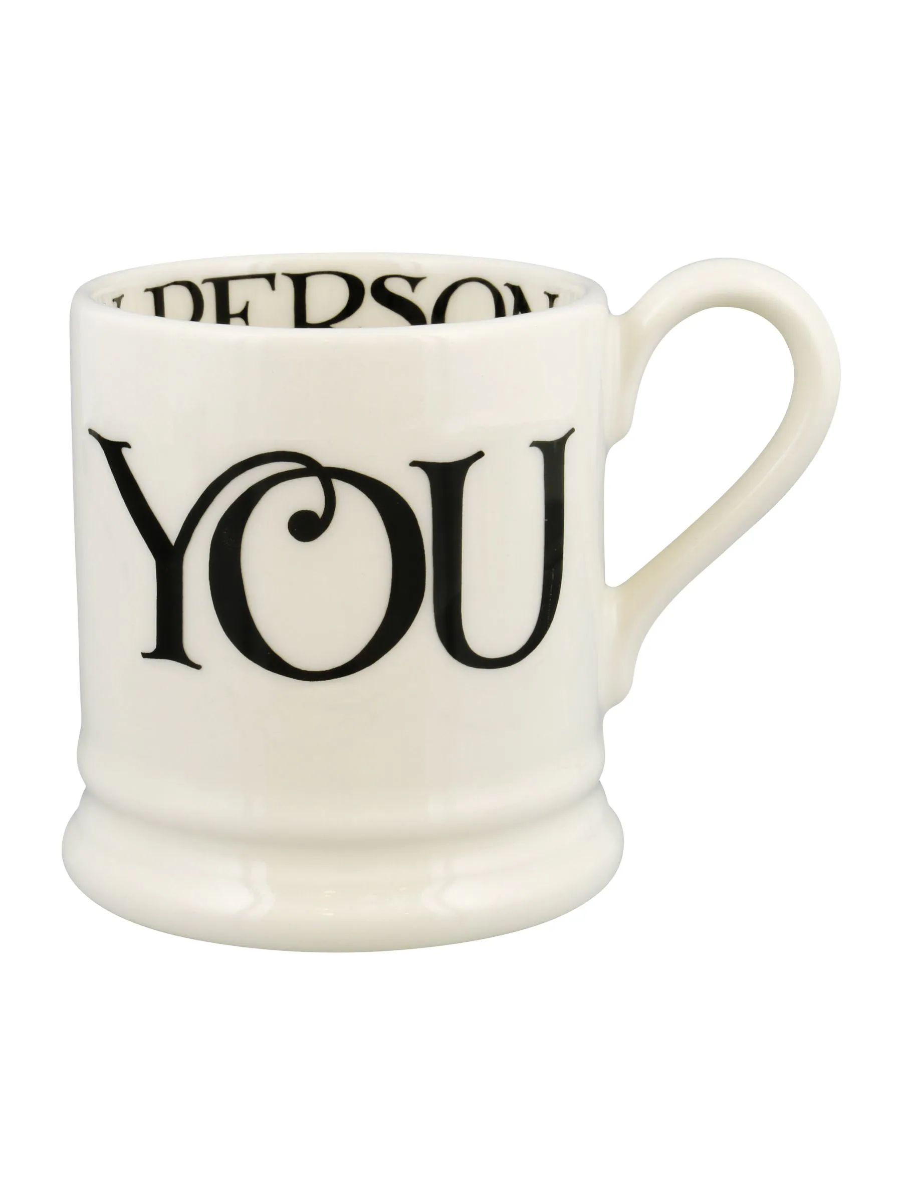 Emma Bridgewater Black Toast you & me set of 2 1/2 Pint Boxed Mugs