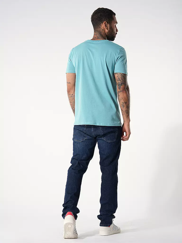 GREENBOMB T-Shirt GUIDE NATURE VALLEY blau