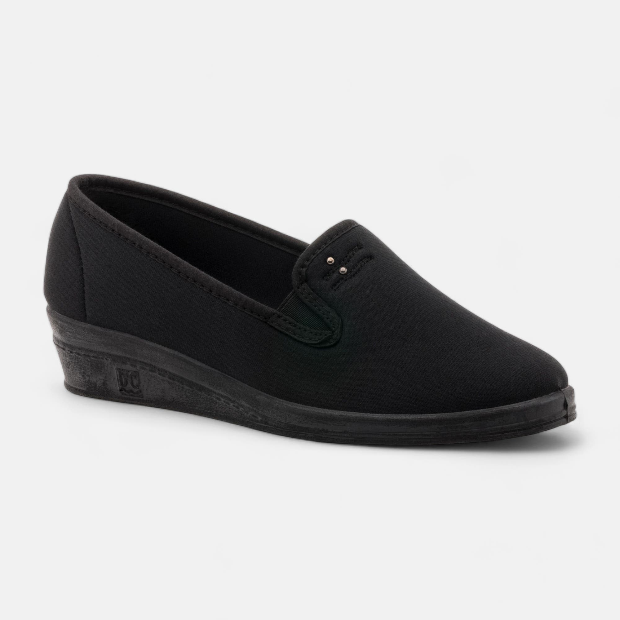 Tennis pieds sensibles Femme noir