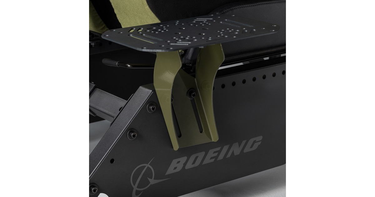 Next Level RacingFlight Simulator Boeing Military Edition racing simulator  (Zwart/groen)
