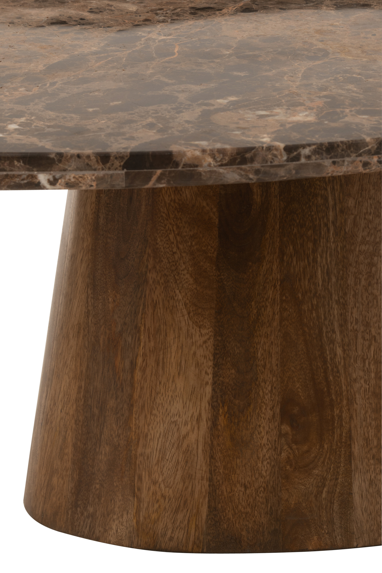 Salontafel Benjamin marmer/mangohout