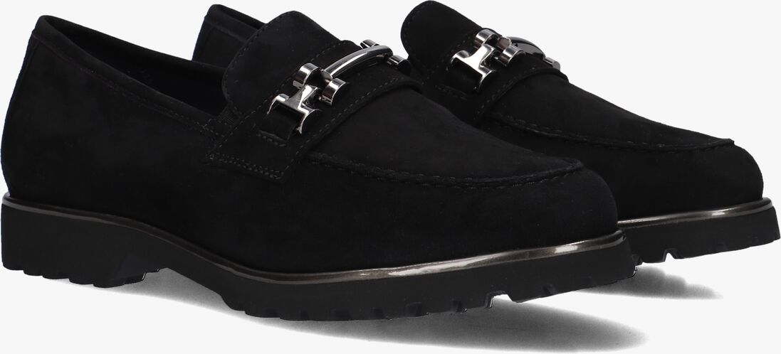 zwarte sioux loafers meredith