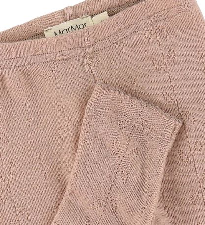 MarMar Leggings - Bein - Wolle - Burnt Rose