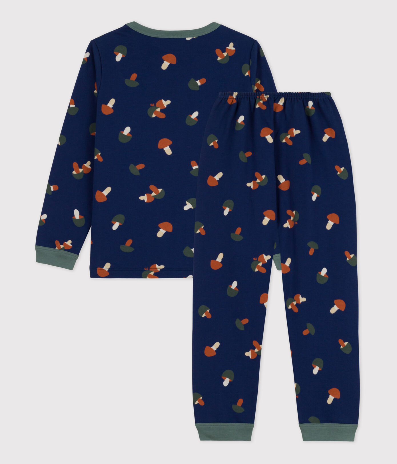 Pyjama champignon petite fille/petit garçon en molleton
