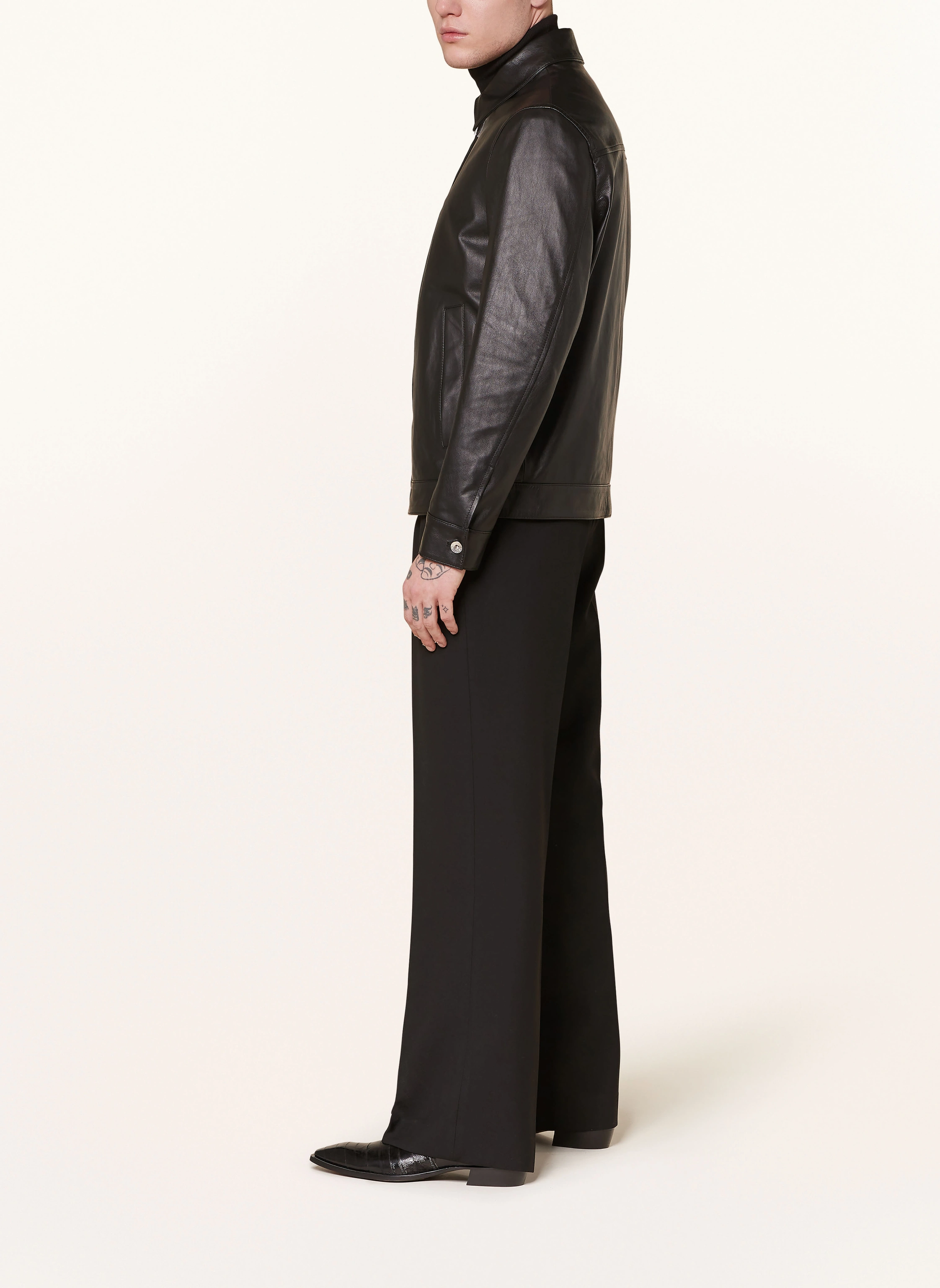 SANDRO Jerseyhose Straight Fit