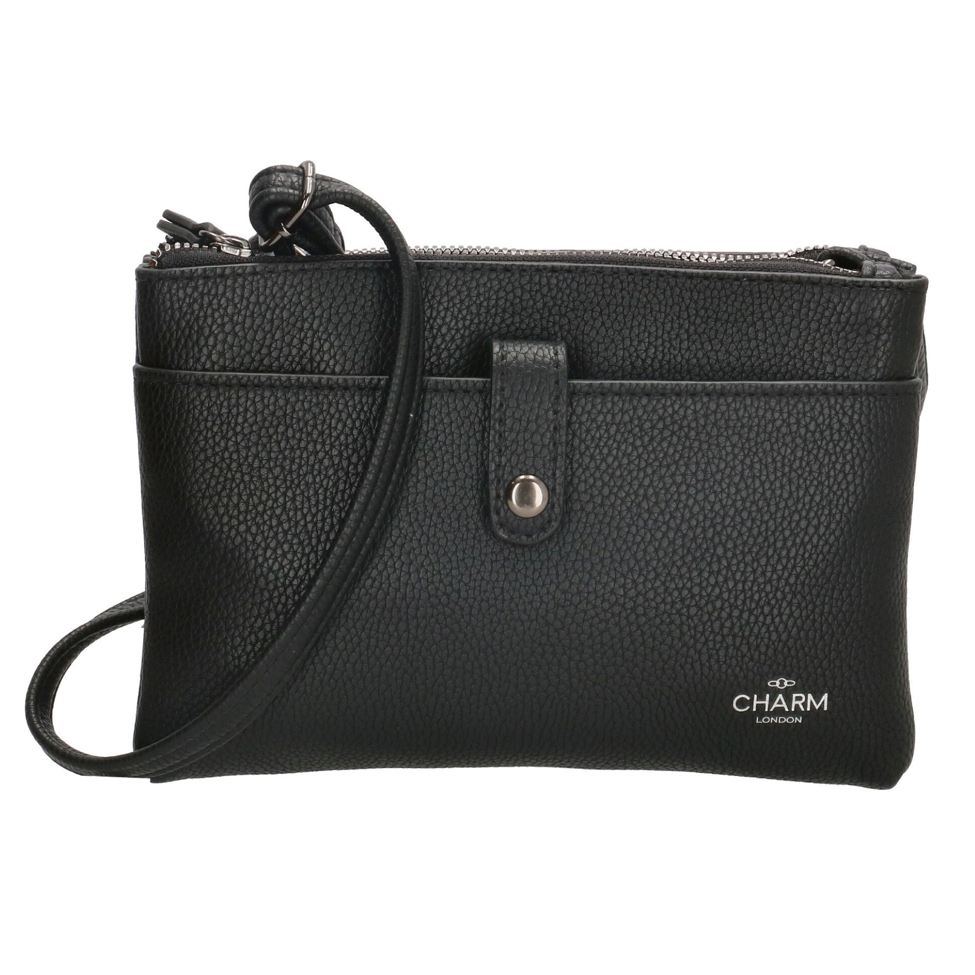 Charm London Stratford Schoudertasje Zwart