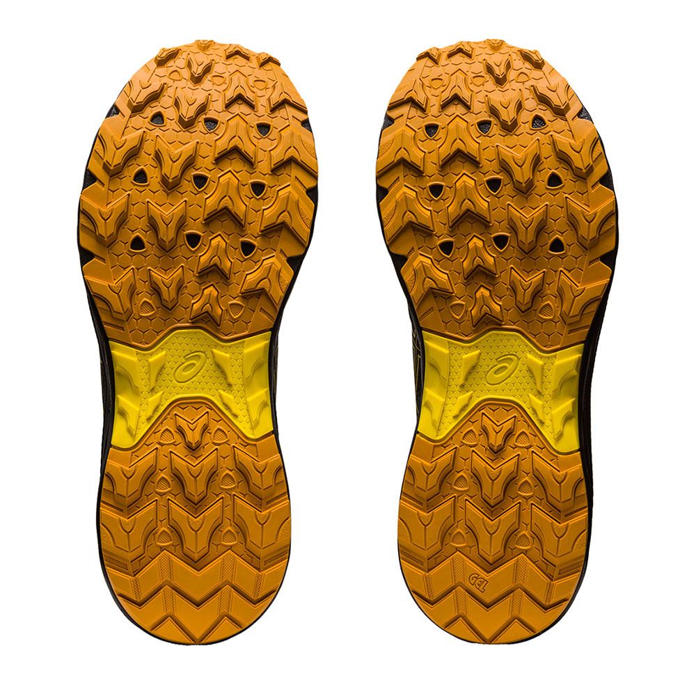 Asics GEL-VENTURE 9 MT - Chaussures trail Homme black/golden yellow