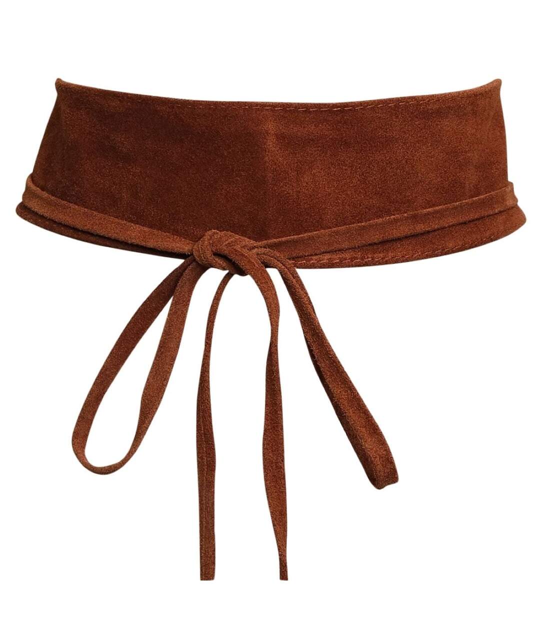 Ceinture large en daim LICIA