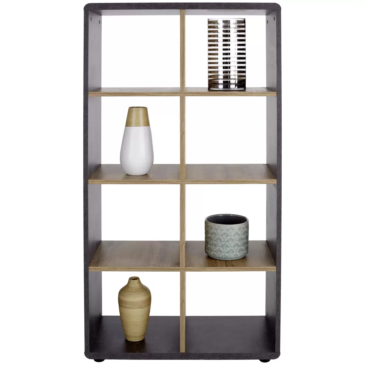 Regal Fontana dunkelbraun,Betonoptik