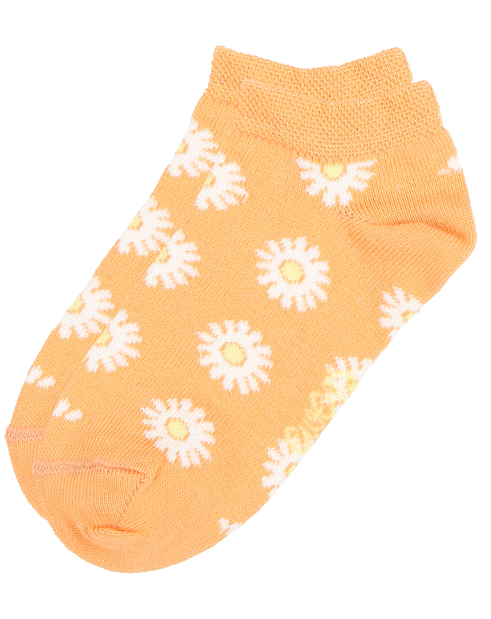 Sneakersocken BLUME/PUNKTE 4er Pack in pink/braun