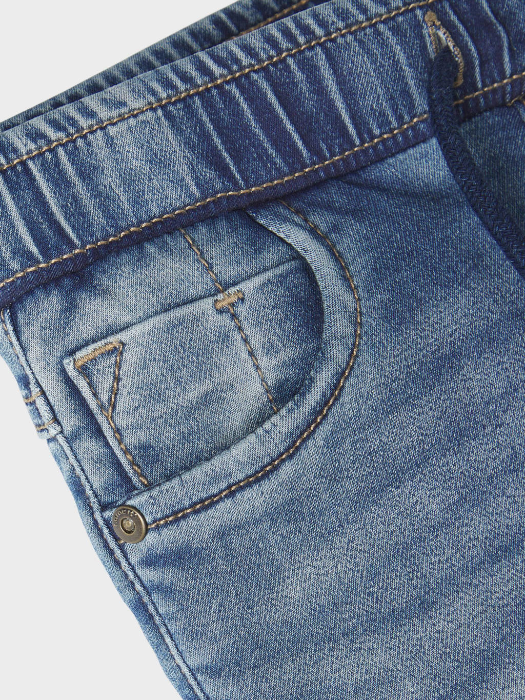 NAME IT slim fit jeans NMMRYAN medium blue denim