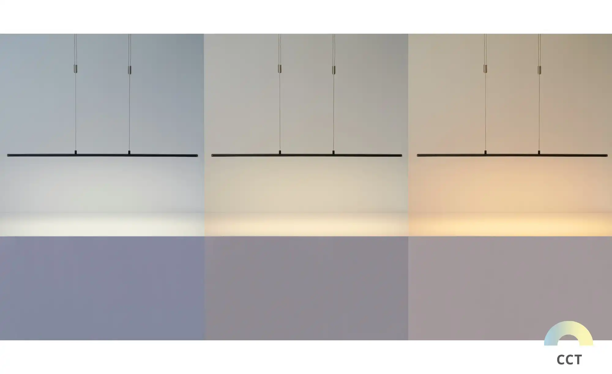 Fischer-Honsel LED-Pendelleuchte, sandschwarz