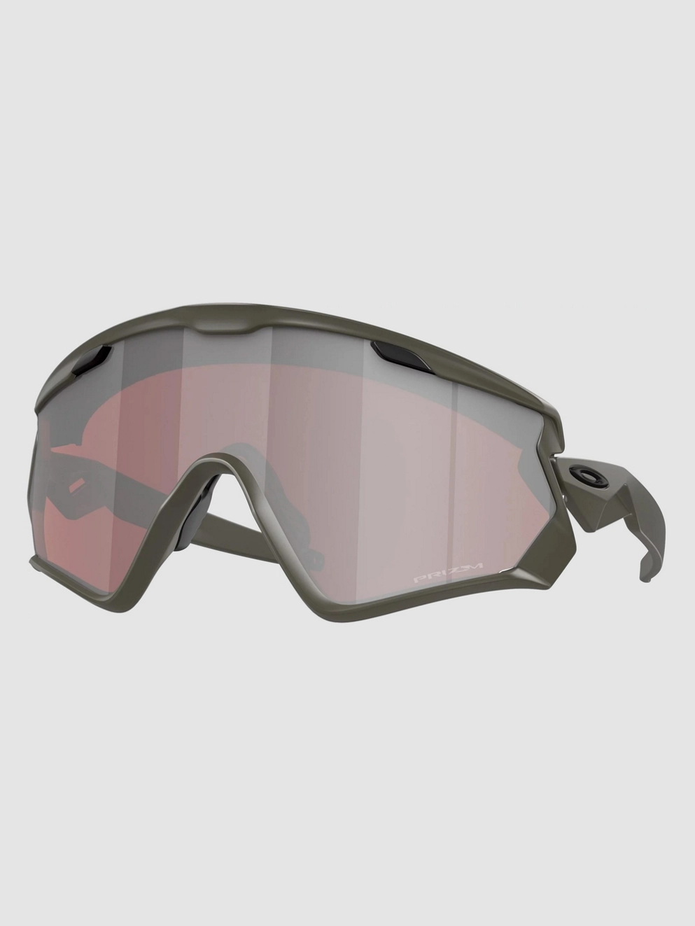 Oakley Wind Jacket 2.0 Matte Olive Sunglasses prizm snow black