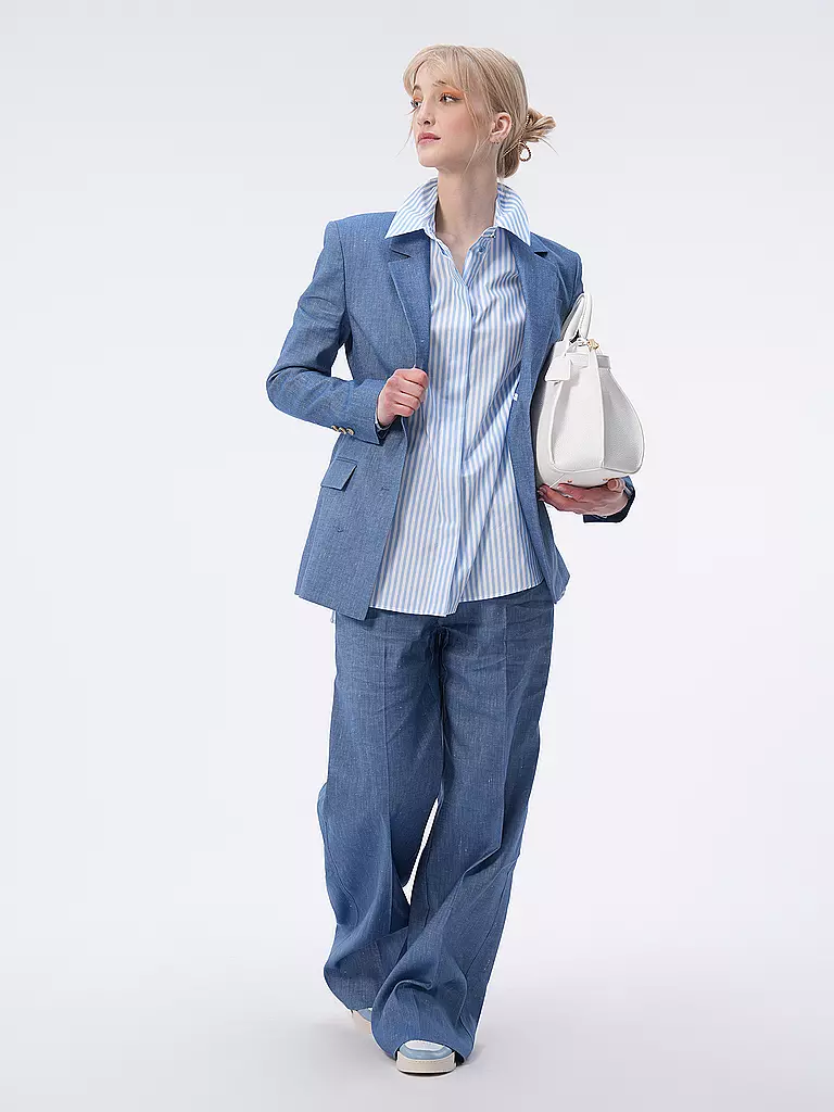 BOSS Businesshose TASENA1 hellblau