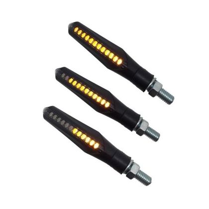 Clignotant Brazoline STRATOS LED SEQUENTIEL (La paire) Universel - Noir