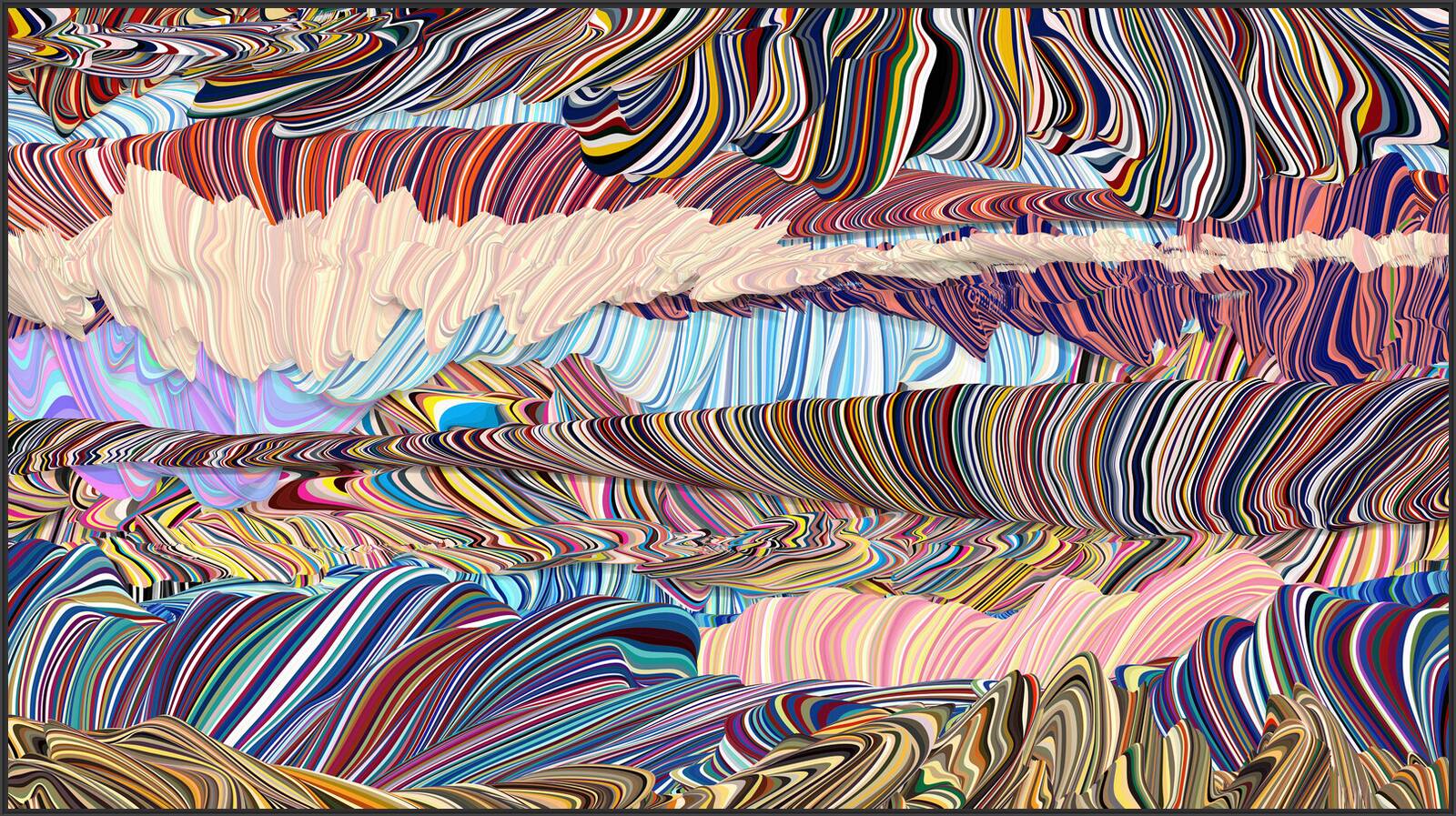 Uncertain Layering III by Holger Lippmann - Limited Edition. Edition of: 150. Signed.