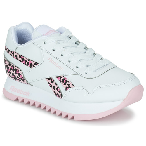 Reebok Classic - REEBOK ROYAL CLJOG - Blanc / Léopard