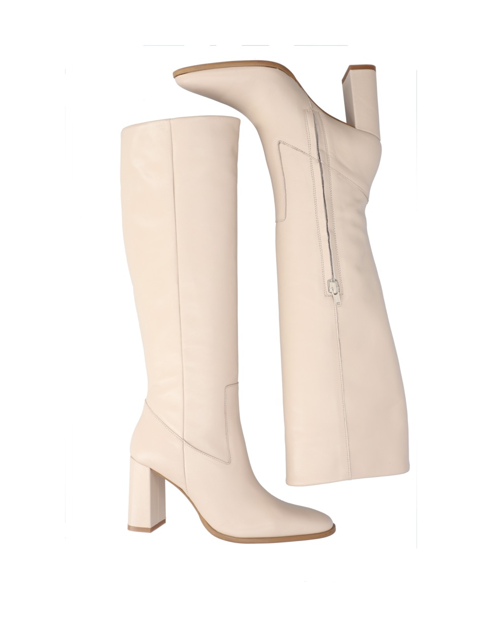 Glattleder Stiefel