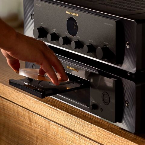 Marantz CD 50n – exclusieve CD-speler met HEOS-streaming Zwart
