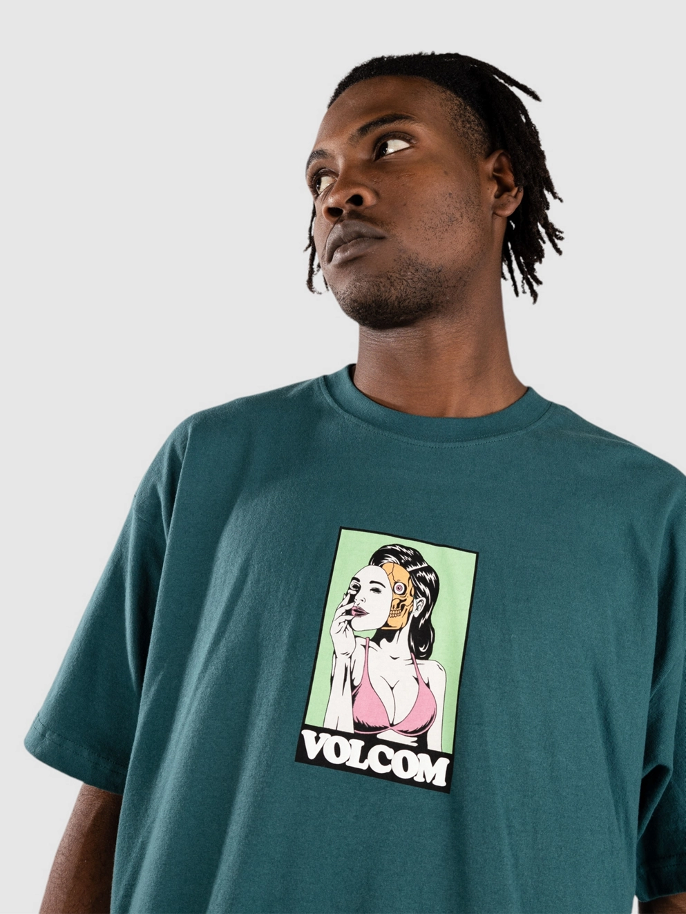 Volcom Underfaced T-Shirt evergreen