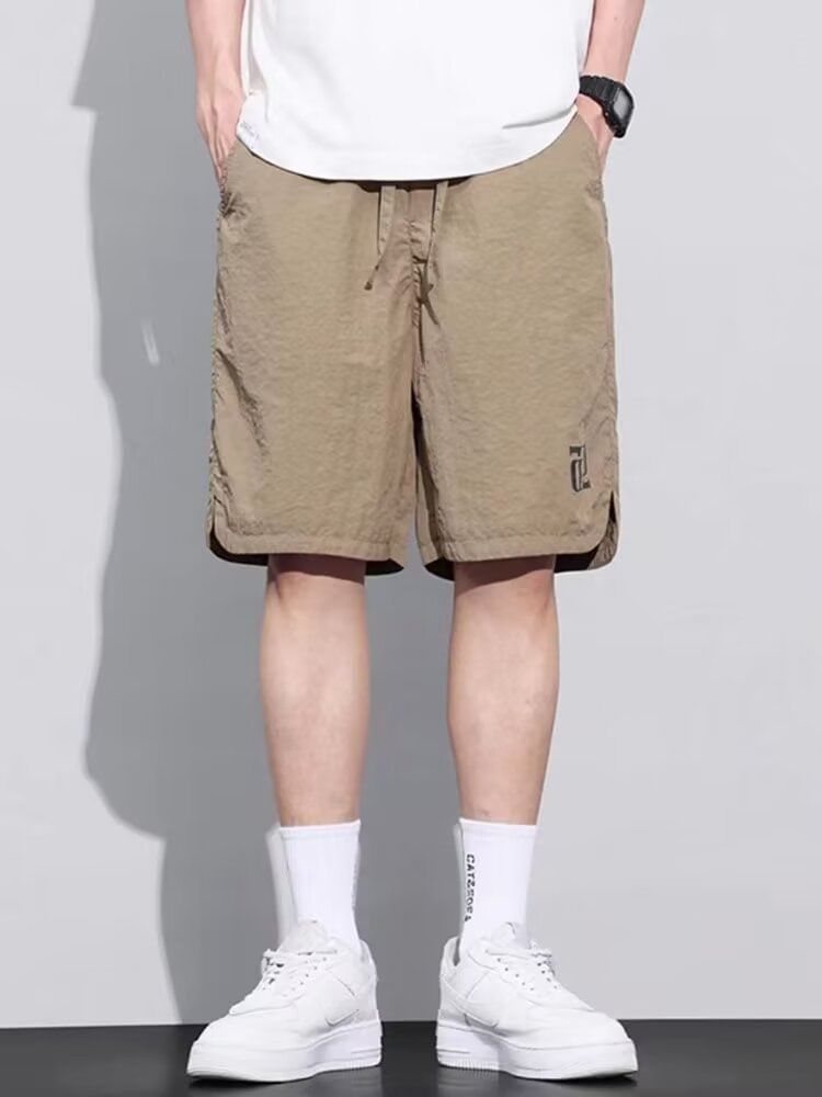 Lingaris - Monogram Print Shorts