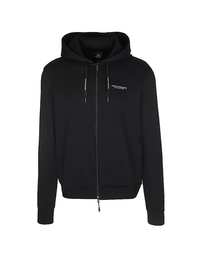 ARMANI EXCHANGE Sweatjacke  schwarz