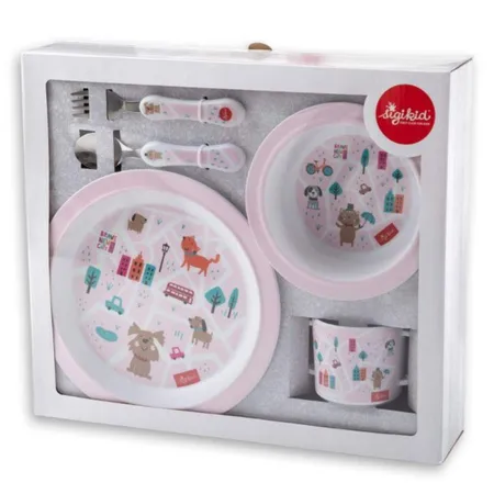 Sigikid Melamin Set, pink