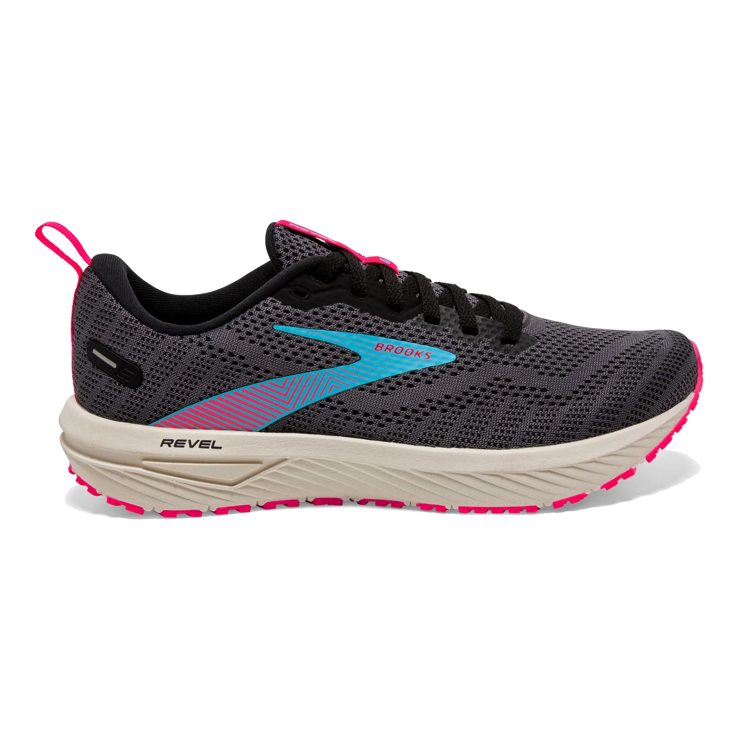 Brooks Revel 6 Chaussure De Running Sans Stabilisateurs Femmes - Noir , Beige