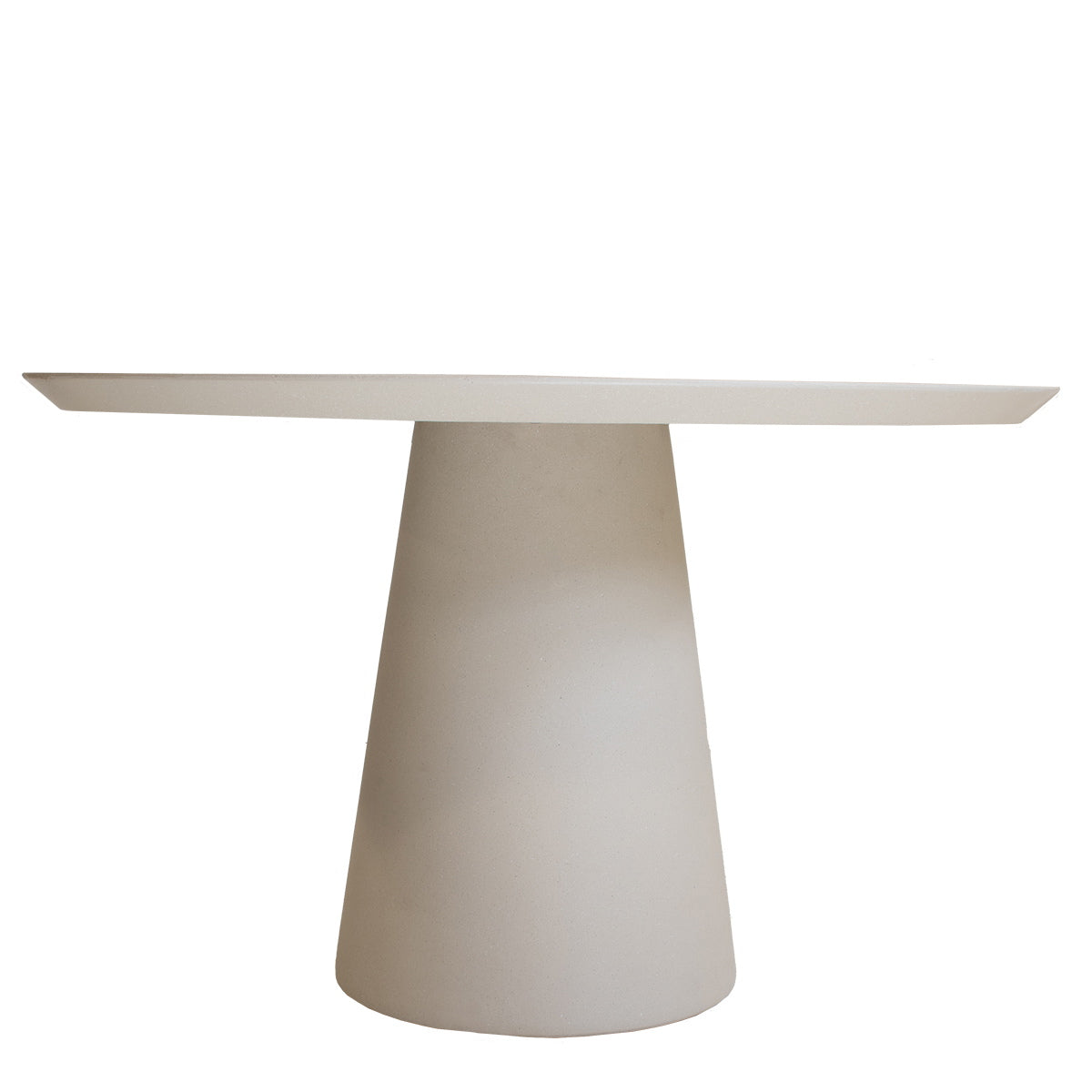 DÃJA Living - Eettafel Rond Beige Eco Composiet - 120m - Grabo