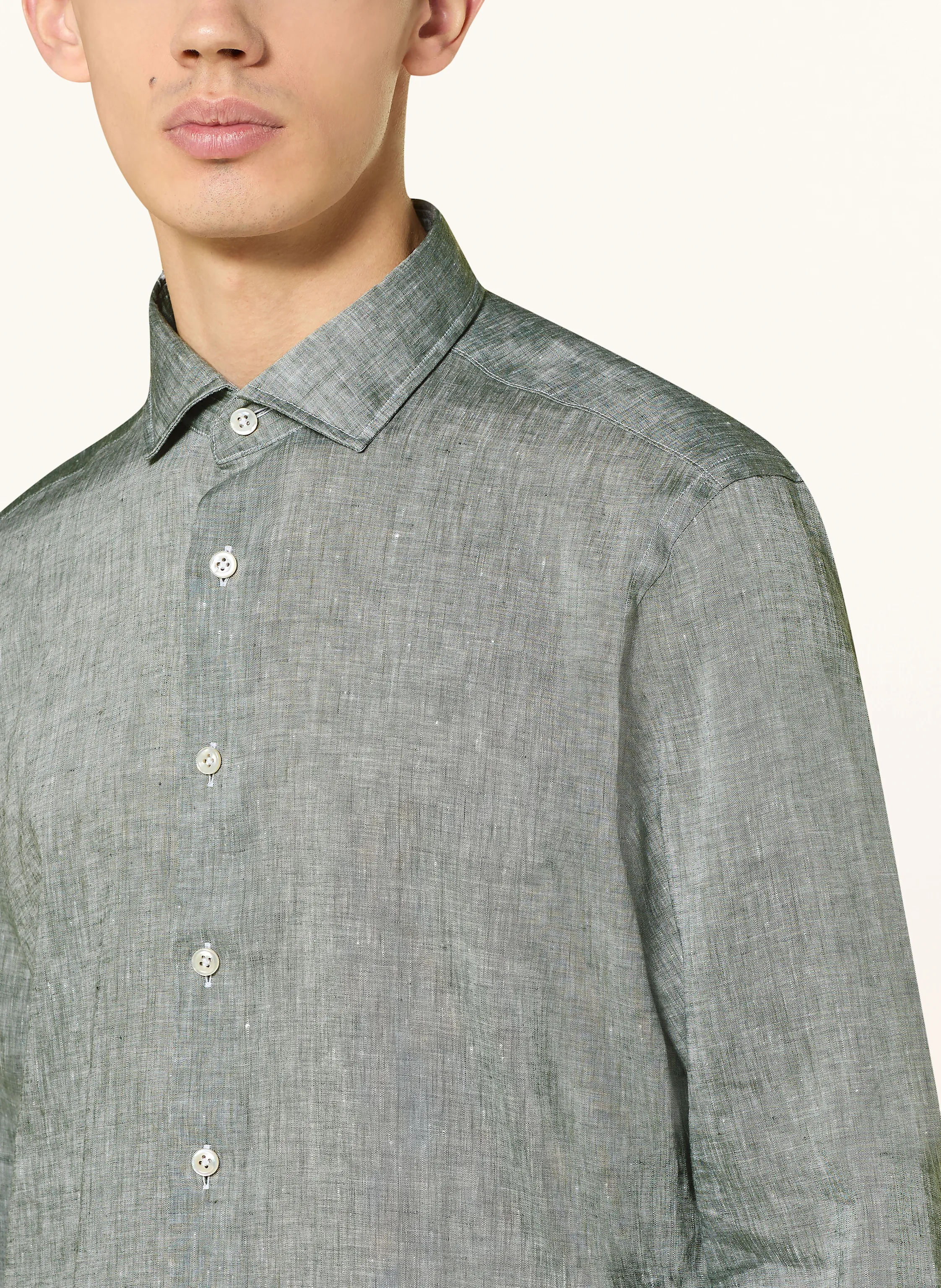 OLYMP SIGNATURE Leinenhemd Tailored Fit