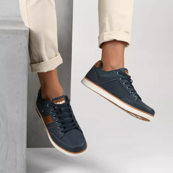 Baskets MARINE DENIM SIDE