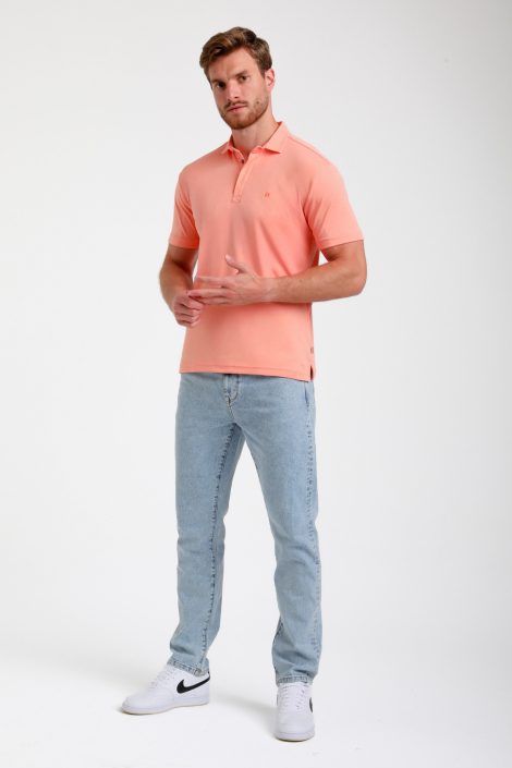 Gabbiano oranje heren polo