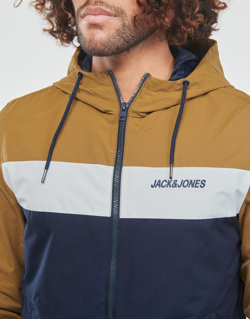 Jack & Jones - JJERUSH HOOD BOMBER - Multicolore