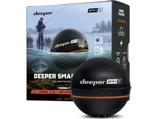 Deeper Smart Sonar PRO  2, 65 x 65 x 65 mm, Li-Ion