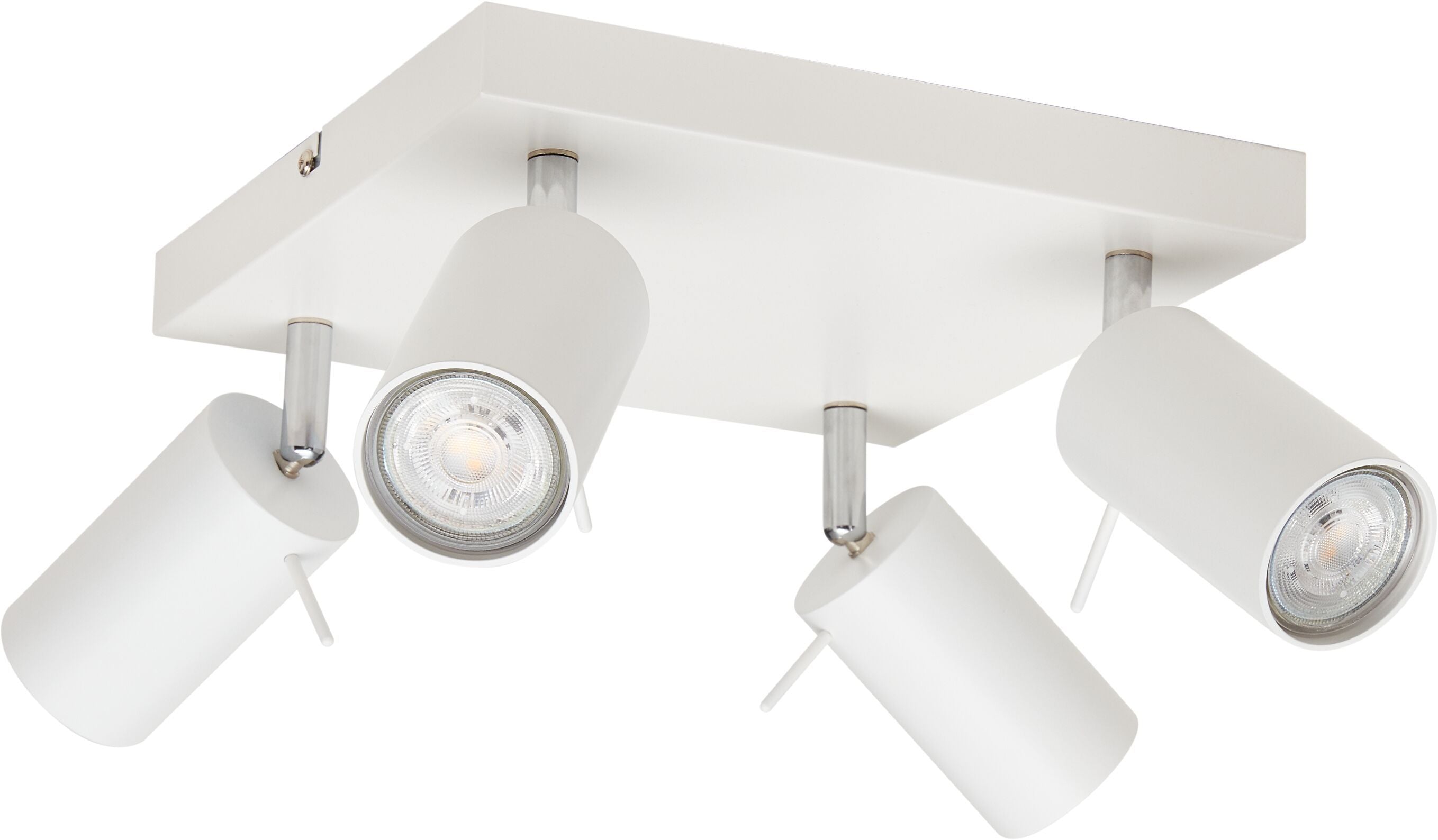 LAZEN Spot - Weiss / B: 35.7 cm x T: 24.0 cm x H: 15.2 cm