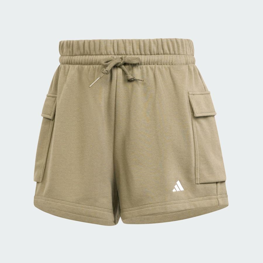 Adidas Short cargo French Terry Petit logo Essentials