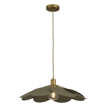 KARWEI hanglamp Linde groen Ø56,5cm